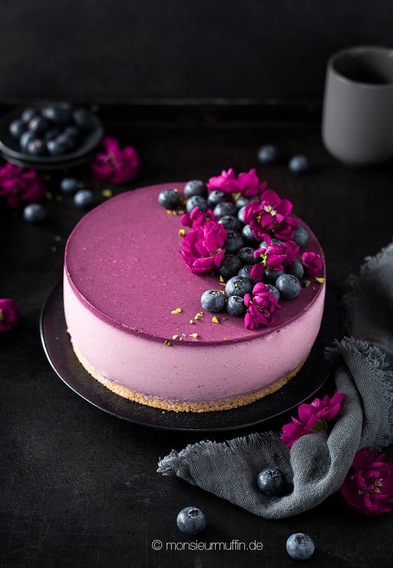 بلوبيري تشيز كيك بلوبيري تشيز كيك